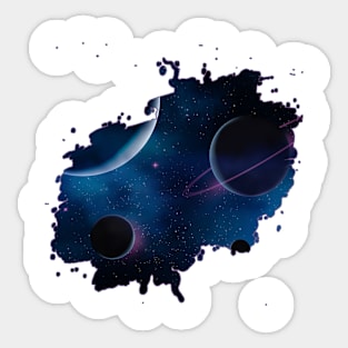 Galaxy Sticker